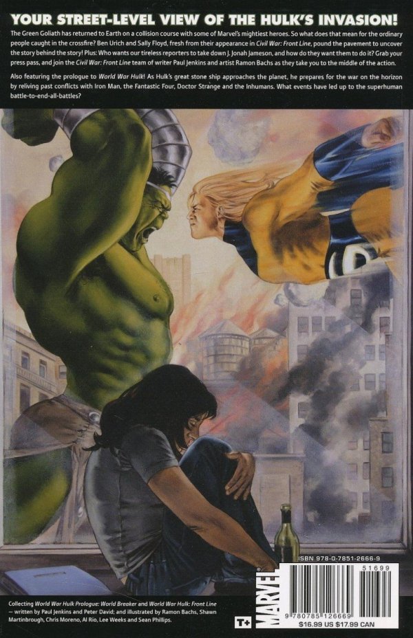 HULK WWH FRONT LINE TP [9780785126669]