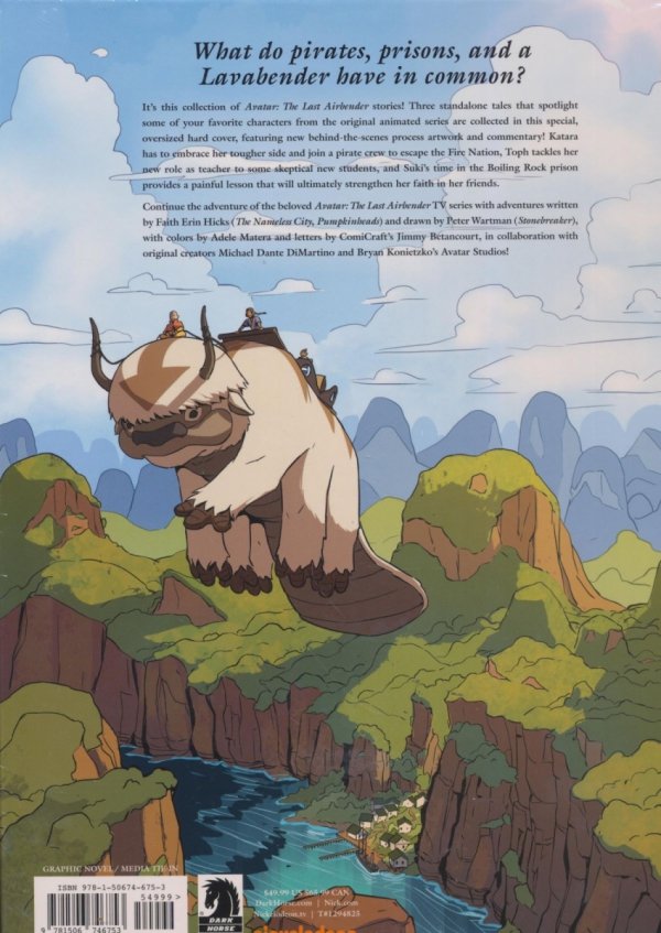 AVATAR THE LAST AIRBENDER TEAM AVATAR TREASURY LIBRARY EDITION HC [9781506746753] **promocja TOMY**