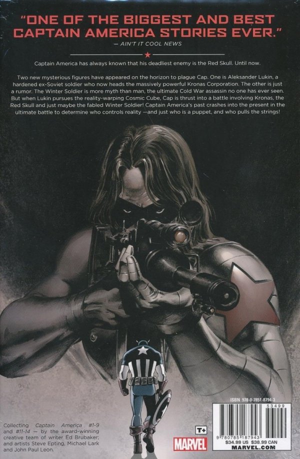 CAPTAIN AMERICA WINTER SOLDIER HC [STANDARD] [9780785187943]