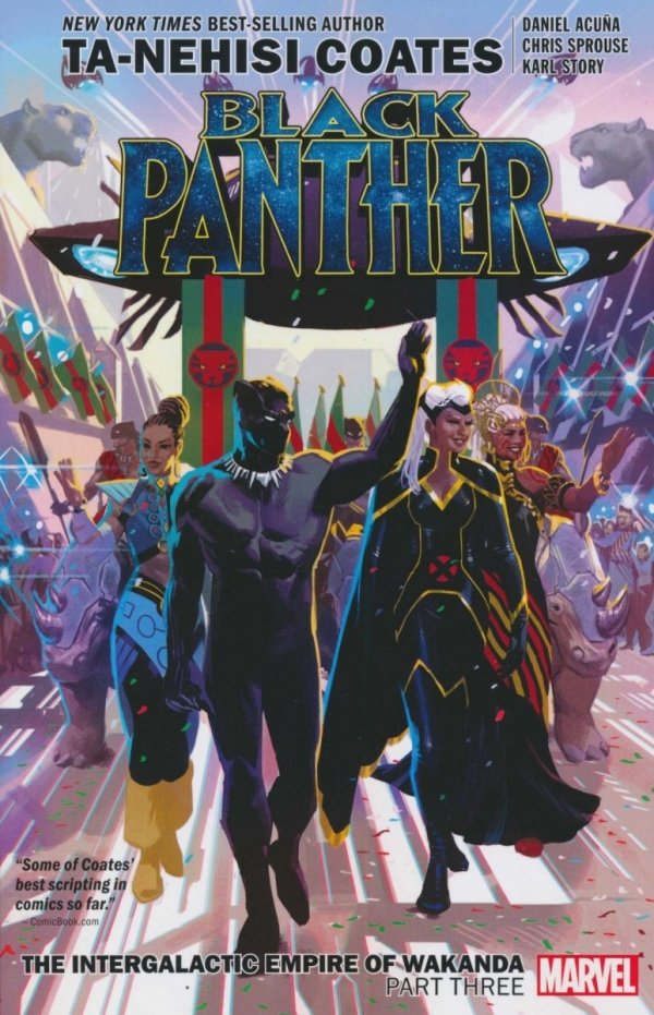 BLACK PANTHER VOL 08 THE INTERGALACTIC EMPIRE OF WAKANDA PART 3 TP [9781302914462] **promocja TOMY**