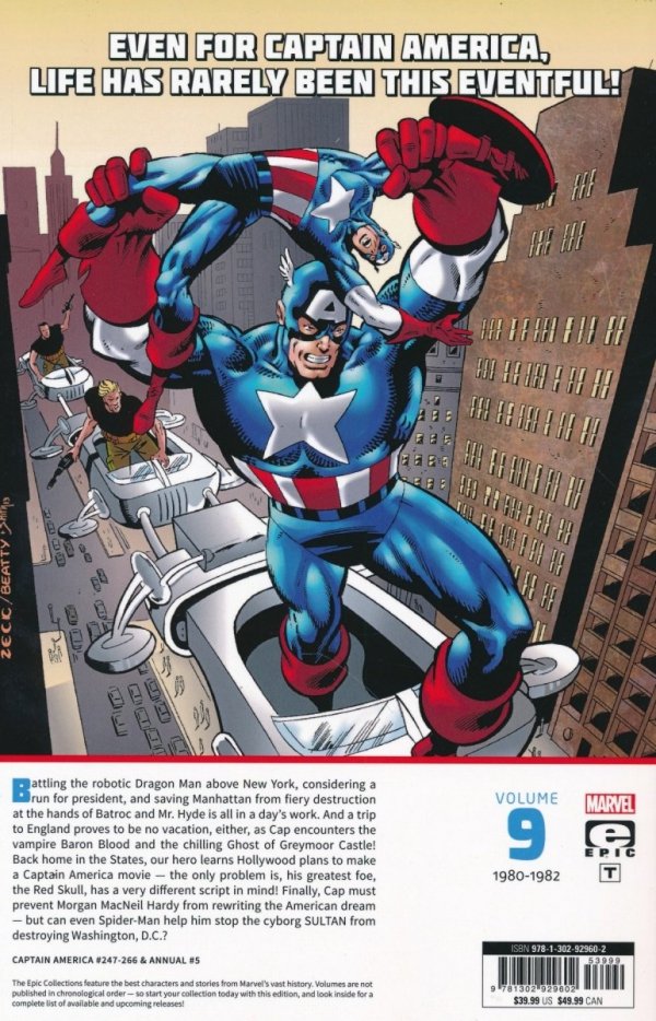 CAPTAIN AMERICA EPIC COLLECTION DAWNS EARLY LIGHT TP [9781302929602]
