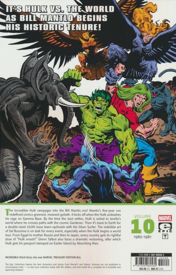 INCREDIBLE HULK EPIC COLLECTION TO HUNT THE HULK TP [9781302960582]