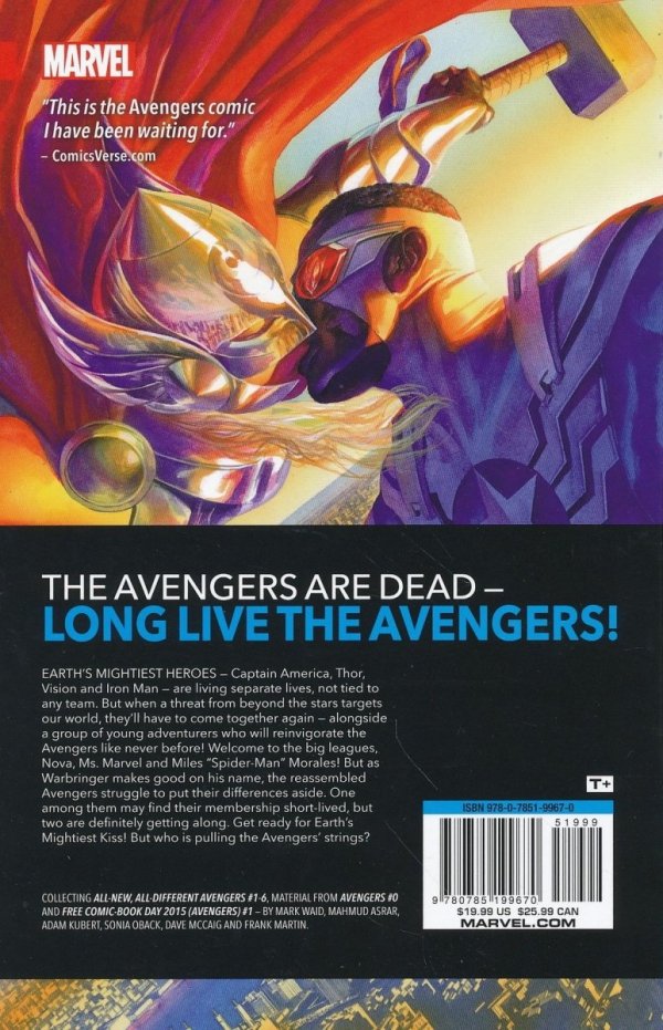 ALL-NEW ALL-DIFFERENT AVENGERS VOL 01 THE MAGNIFICENT SEVEN TP [9780785199670] **PROMOCJA SUPER SALE**