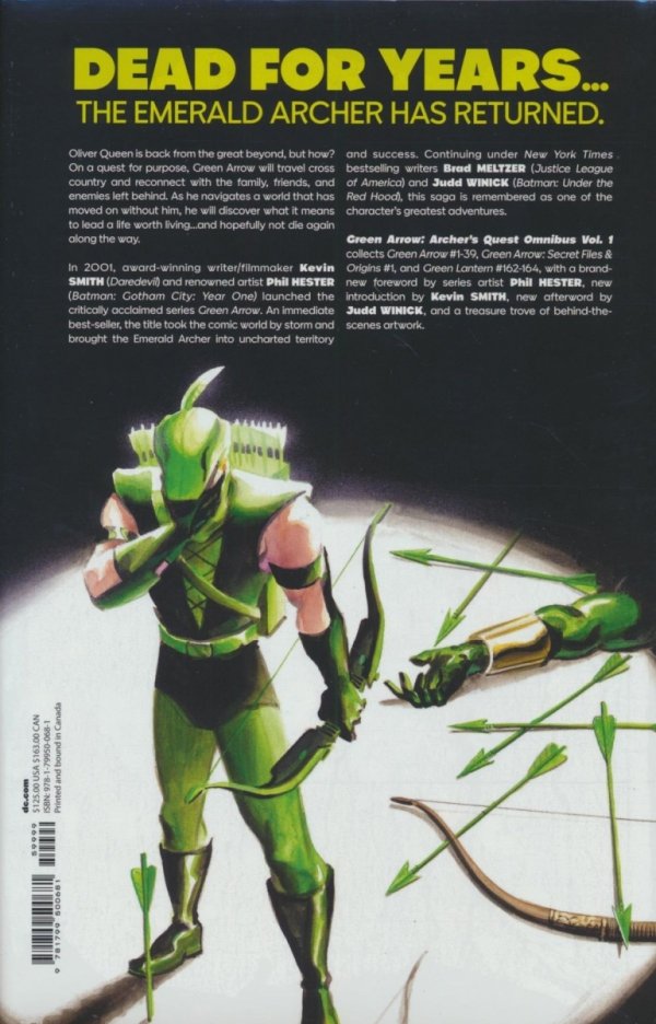 GREEN ARROW ARCHERS QUEST OMNIBUS VOL 01 HC [9781799500681] **promocja TOMY**