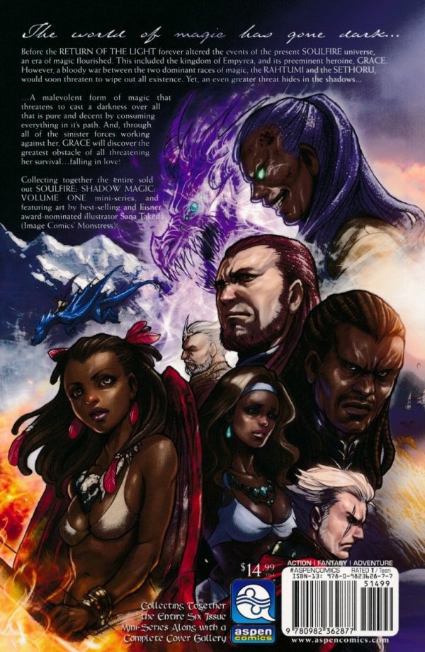 SOULFIRE SHADOW MAGIC VOL 01 TP [9780982362877]