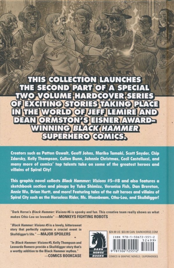 BLACK HAMMER VISIONS VOL 02 HC [9781506725512] **promocja STOCK SALE**
