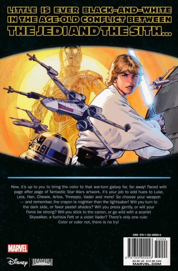 COLOR YOUR OWN STAR WARS TP [9781302900946]
