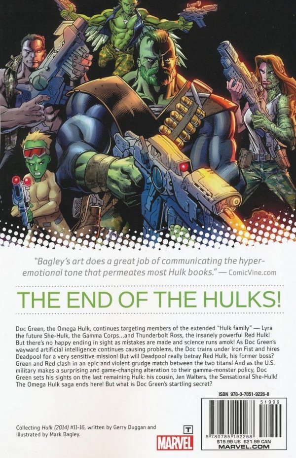HULK VOL 03 OMEGA HULK PART 2 TP [9780785192268]