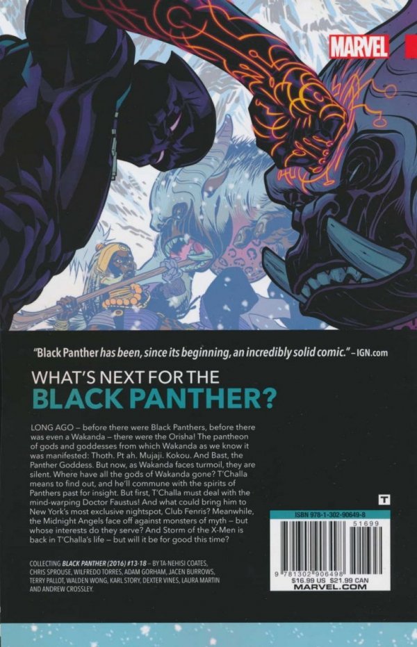 BLACK PANTHER VOL 04 AVENGERS OF THE NEW WORLD PART 1 TP [9781302906498] **promocja TOMY**