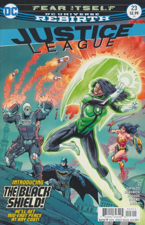 JUSTICE LEAGUE [34349] #23 CVR A [76194134349502311]