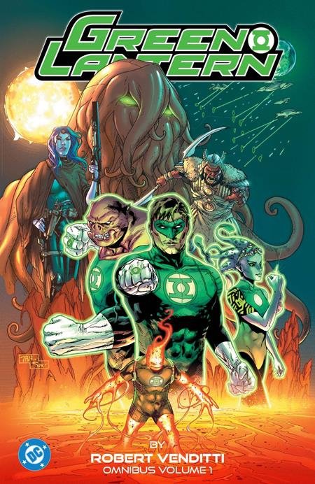 GREEN LANTERN BY ROBERT VENDITTI OMNIBUS VOL 01 HC [9781799506416]