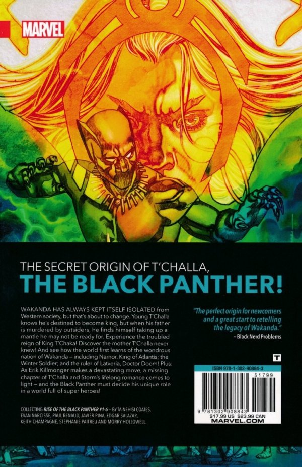 RISE OF THE BLACK PANTHER TP [9781302908843] **promocja TOMY**