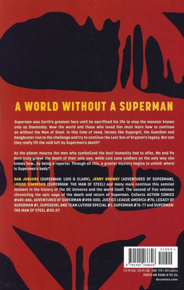 SUPERMAN VOL 02 FUNERAL FOR A FRIEND TP [9781401266646]