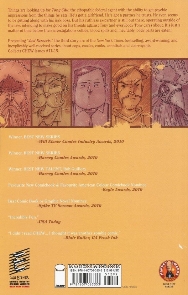 CHEW VOL 03 TP [9781607063353]