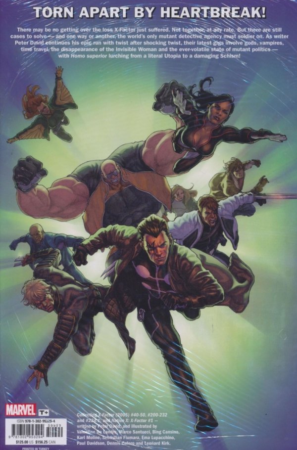 X-FACTOR BY PETER DAVID OMNIBUS VOL 03 HC [VARIANT] [9781302953294] **promocja TOMY**