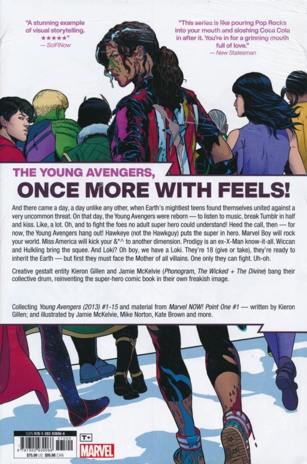 YOUNG AVENGERS BY KIERON GILLEN AND JAMIE MCKELVIE OMNIBUS HC [VARIANT] [9781302930066] **promocja TOMY**