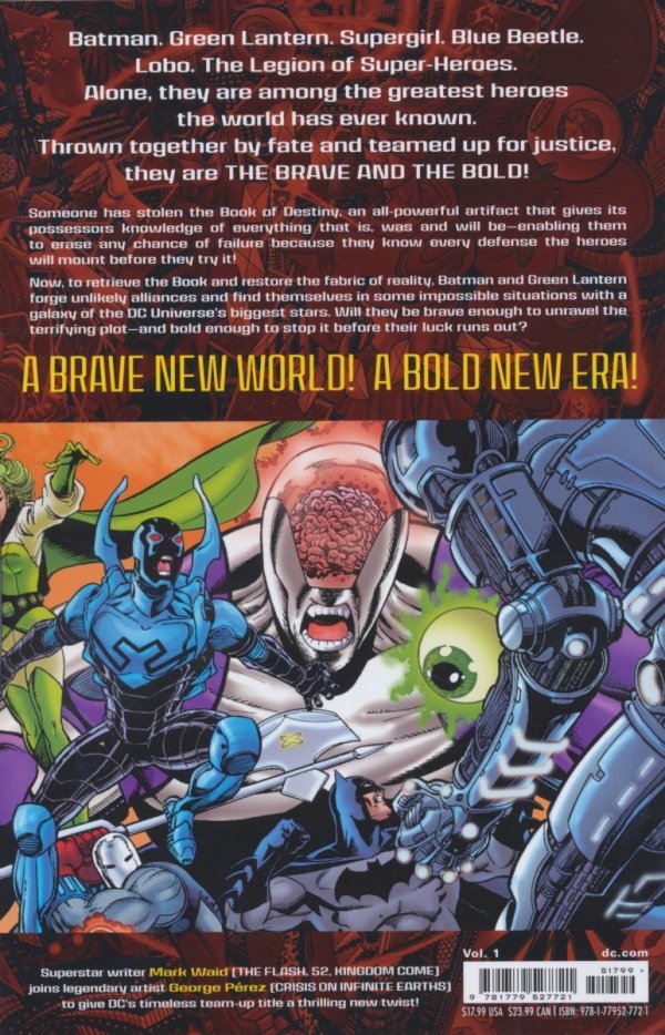 BRAVE AND THE BOLD VOL 01 THE LORDS OF LUCK TP [9781779527721] **promocja TOMY**