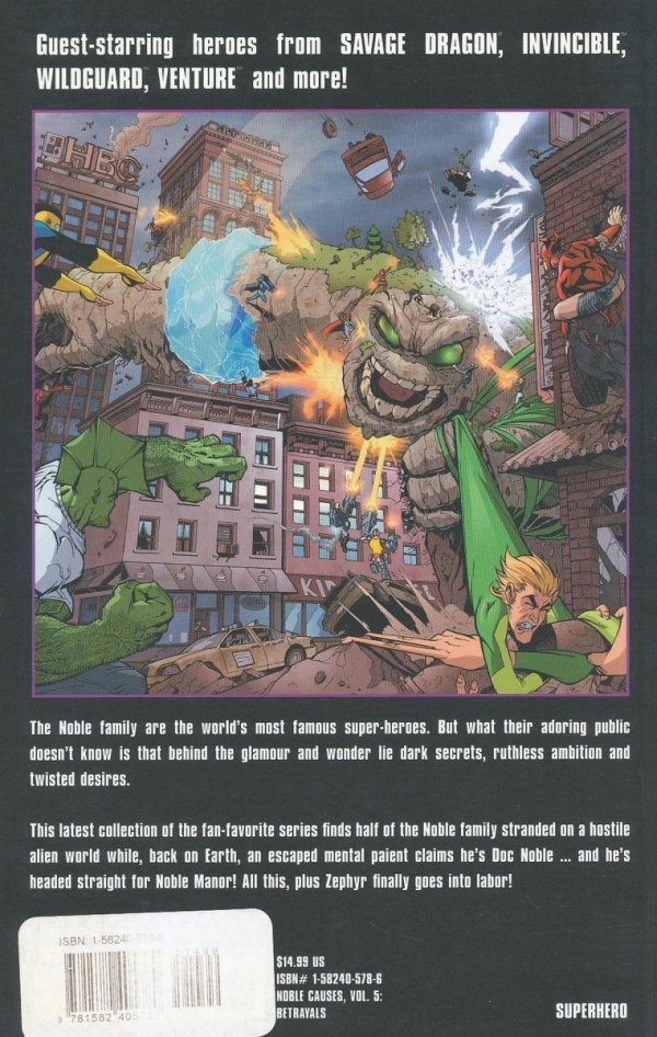NOBLE CAUSES VOL 05 BETRAYALS TP [9781582405780]
