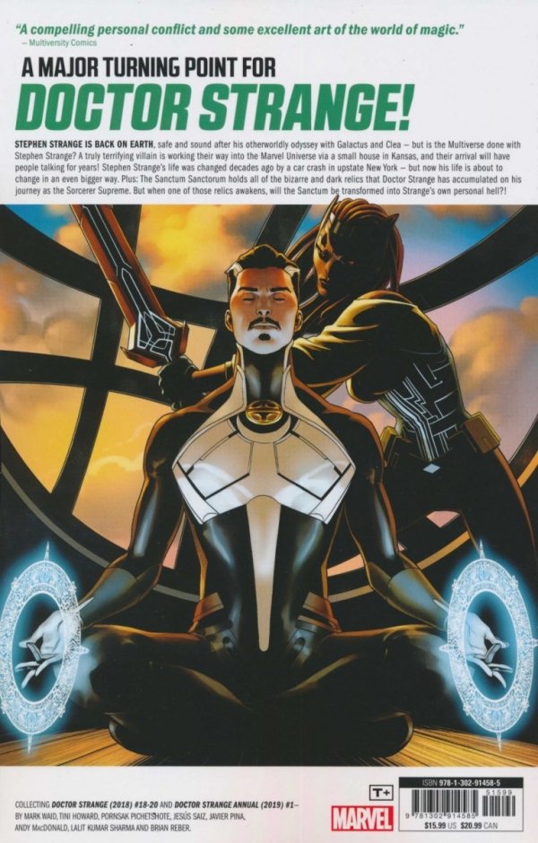 DOCTOR STRANGE VOL 04 THE CHOICE TP [9781302914585]