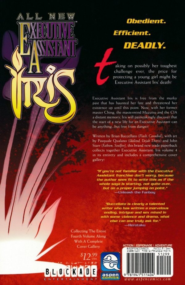 EXECUTIVE ASSISTANT IRIS VOL 04 TP [9781941511404]