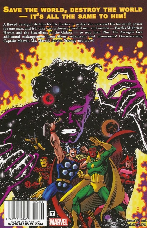 AVENGERS THE KORVAC SAGA TP [9780785162056] **promocja TOMY**