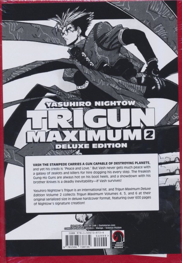 TRIGUN MAXIMUM DELUXE EDITION VOL 02 HC [9781506738734] **promocja TOMY**
