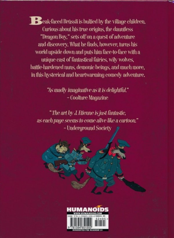 BRUSSLI WAY OF THE DRAGON BOY HC [9781594651502] **promocja TOMY**
