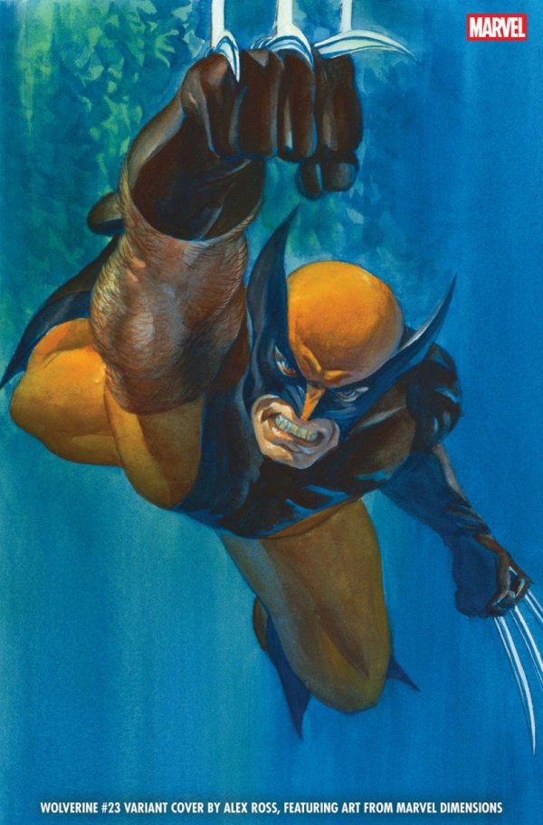 WOLVERINE #23 ALEX ROSS MARVEL DIMENSIONS VARIANT [75960620841802321]