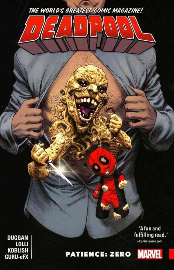 DEADPOOL WORLDS GREATEST VOL 06 PATIENCE ZERO TP [9781302902438] **promocja TOMY**