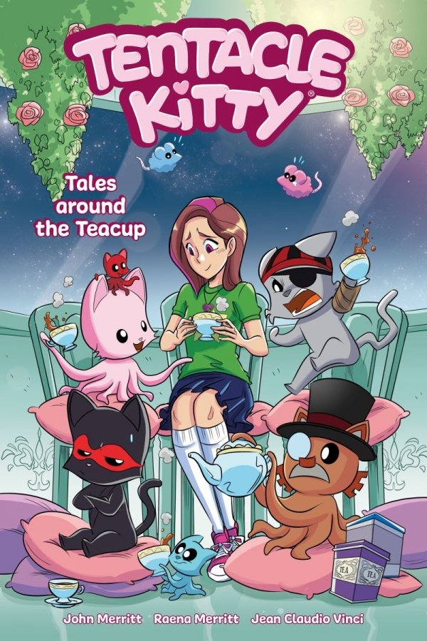 TENTACLE KITTY TALES AROUND THE TEACUP TP [9781506723969]