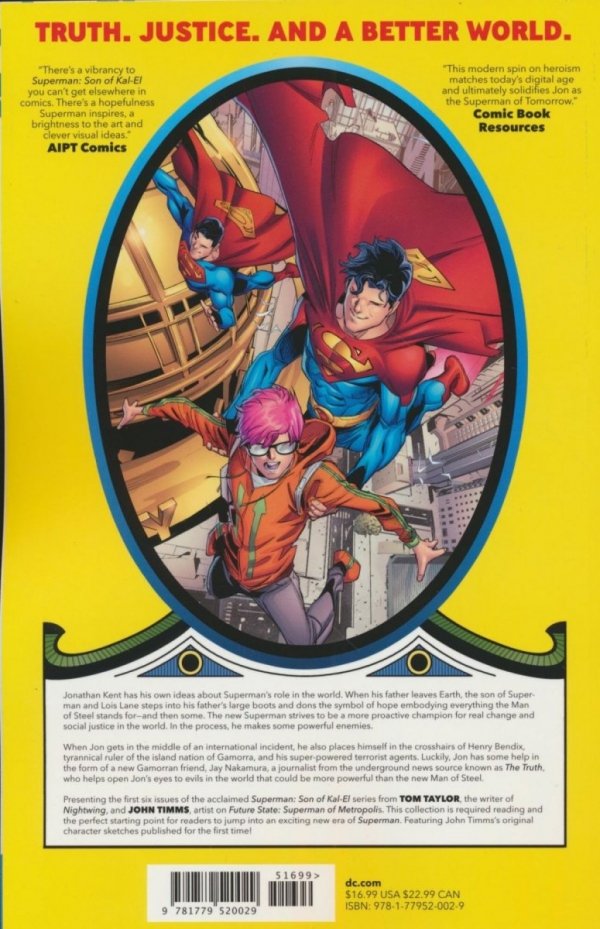 SUPERMAN SON OF KAL-EL VOL 01 THE TRUTH TP [9781779520029]