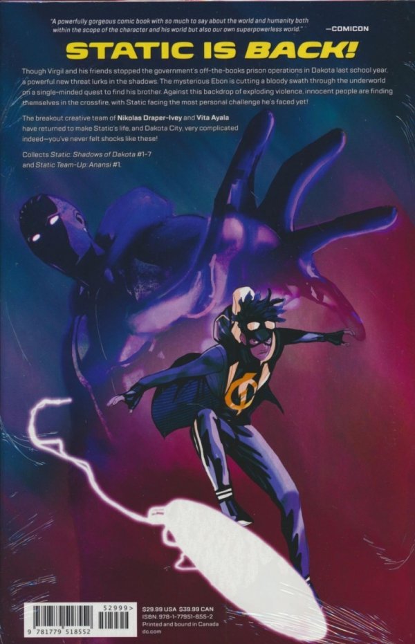 STATIC SHADOWS OF DAKOTA HC [9781779518552] **promocja TOMY**