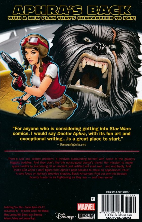 STAR WARS DOCTOR APHRA VOL 02 AND THE ENORMOUS PROFIT TP [9781302907631] **promocja TOMY**