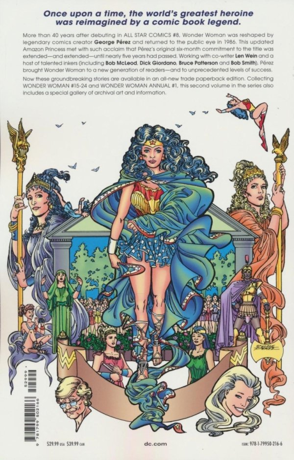 WONDER WOMAN BY GEORGE PEREZ VOL 02 TP [9781799502166]