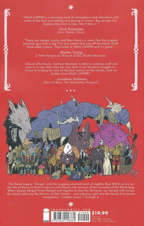 HEAD LOPPER VOL 01 TP [9781632158864]