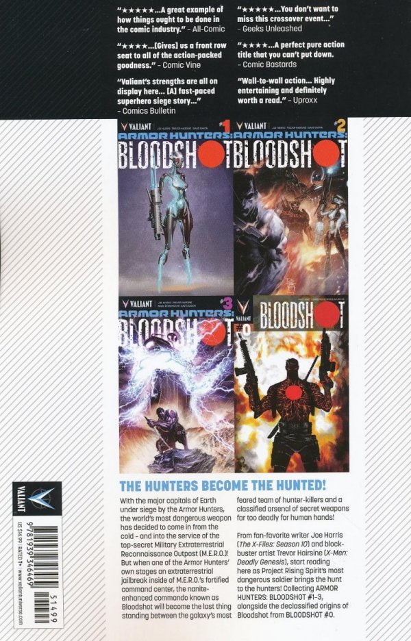 ARMOR HUNTERS BLOODSHOT TP [9781939346469] **promocja TOMY**