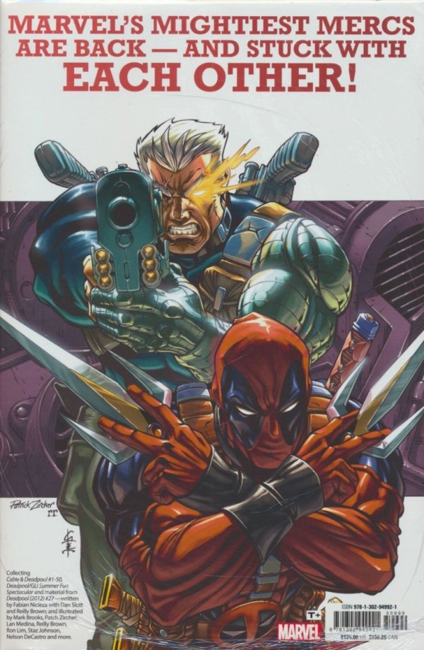 DEADPOOL AND CABLE OMNIBUS HC [STANDARD] [9781302949921] **OFERTA EKSPOZYCYJNA**