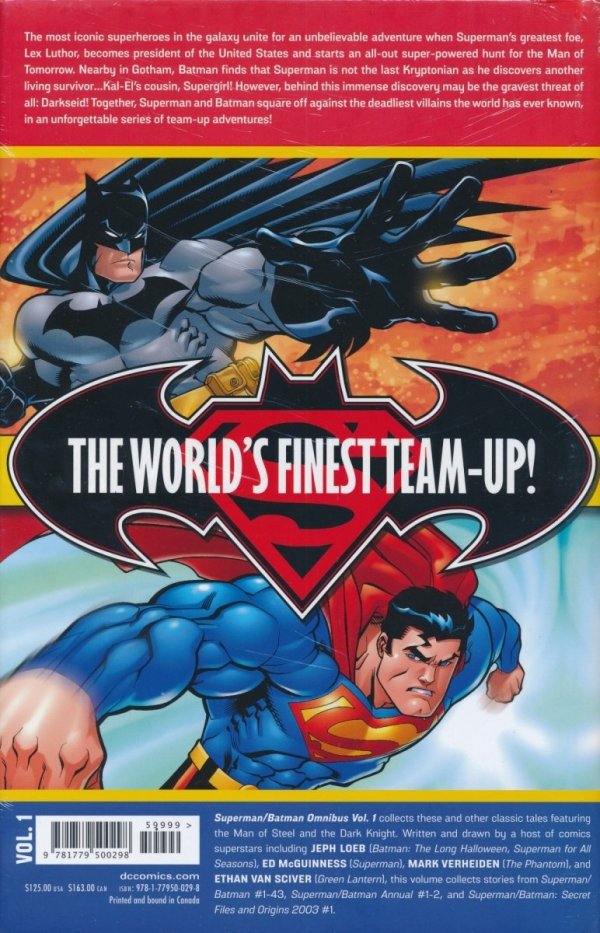 SUPERMAN BATMAN OMNIBUS VOL 01 HC [9781779500298] **promocja TOMY**