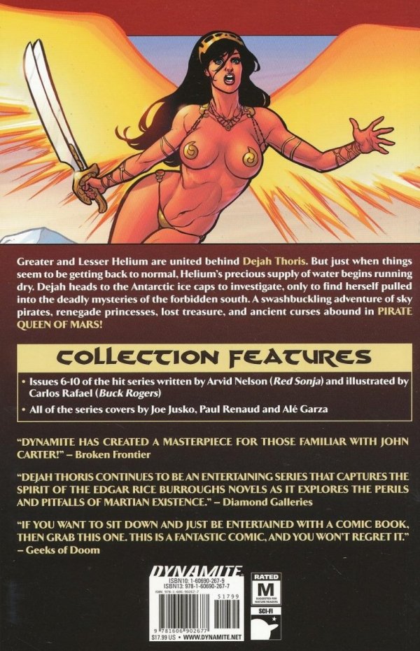 WARLORD OF MARS DEJAH THORIS VOL 02 PIRATE QUEEN OF MARS TP [9781606902677] **promocja TOMY**