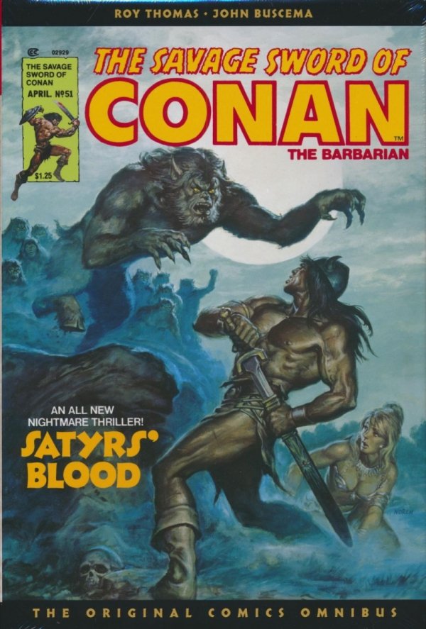 SAVAGE SWORD OF CONAN THE ORIGINAL COMICS OMNIBUS VOL 04 HC [VARIANT] [9781787744141] **promocja TOMY**