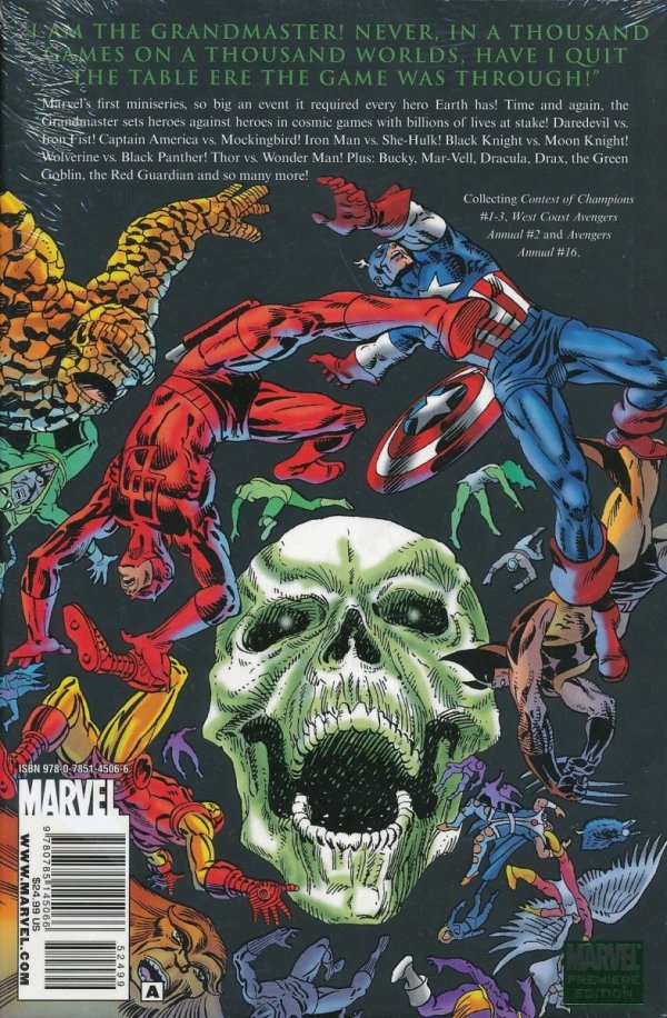 AVENGERS THE CONTEST HC [STANDARD] [9780785145066] **OFERTA SPECJALNA**