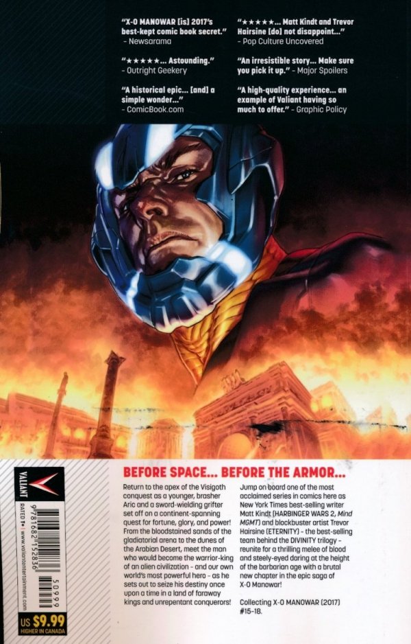 X-O MANOWAR VOL 05 BARBARIANS TP [9781682152836] **promocja TOMY**