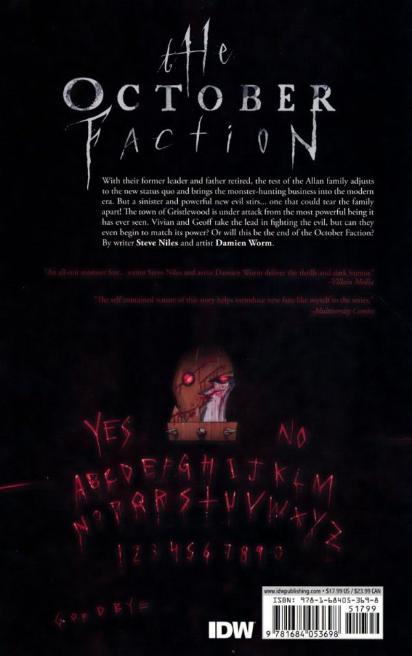 OCTOBER FACTION VOL 05 SUPERNATURAL DREAMS TP [9781933239279]