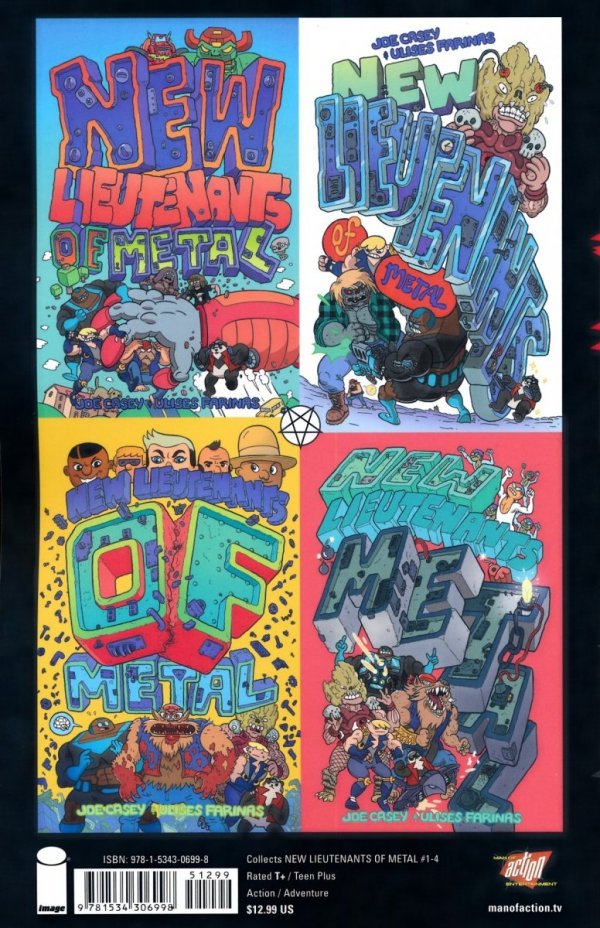 NEW LIEUTENANTS OF METAL TP [9781534306998] **promocja TOMY**