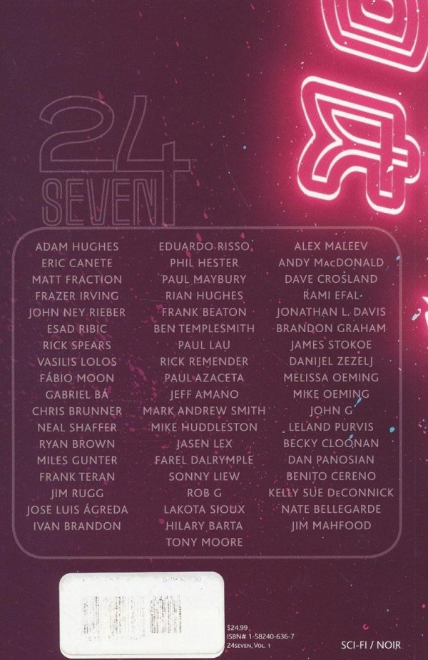 24SEVEN VOL 01 TP [9781582406367]