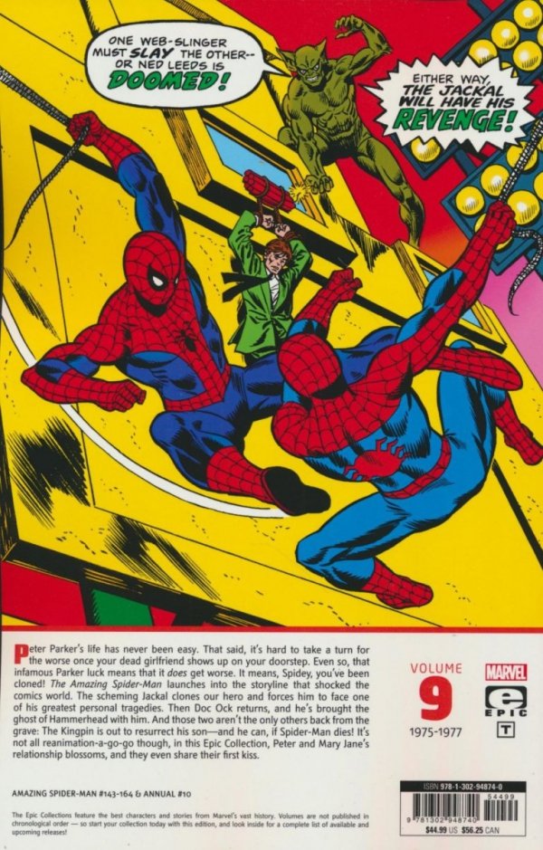 AMAZING SPIDER-MAN EPIC COLLECTION SPIDER-MAN OR SPIDER-CLONE TP [9781302948740]