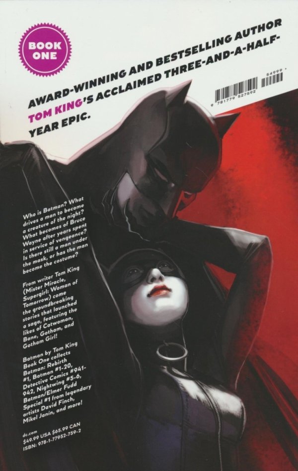 BATMAN BY TOM KING VOL 01 TP [9781779527592] **promocja TOMY**