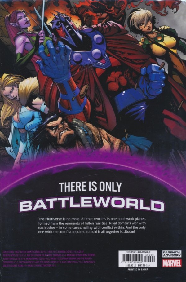 SECRET WARS BATTLEWORLD OMNIBUS VOL 01 HC [VARIANT] [9781302959692]