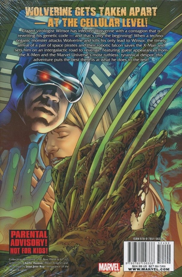 WOLVERINE THE BEST THERE IS BROKEN QUARANTINE HC [9780785156338]