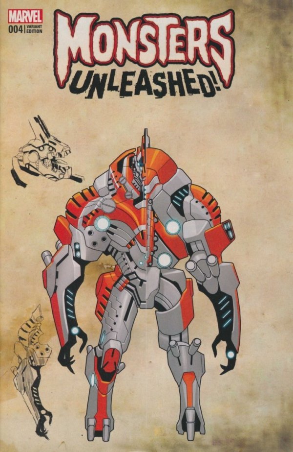 MONSTERS UNLEASHED [08582] #04 CVR F [75960608582800461]